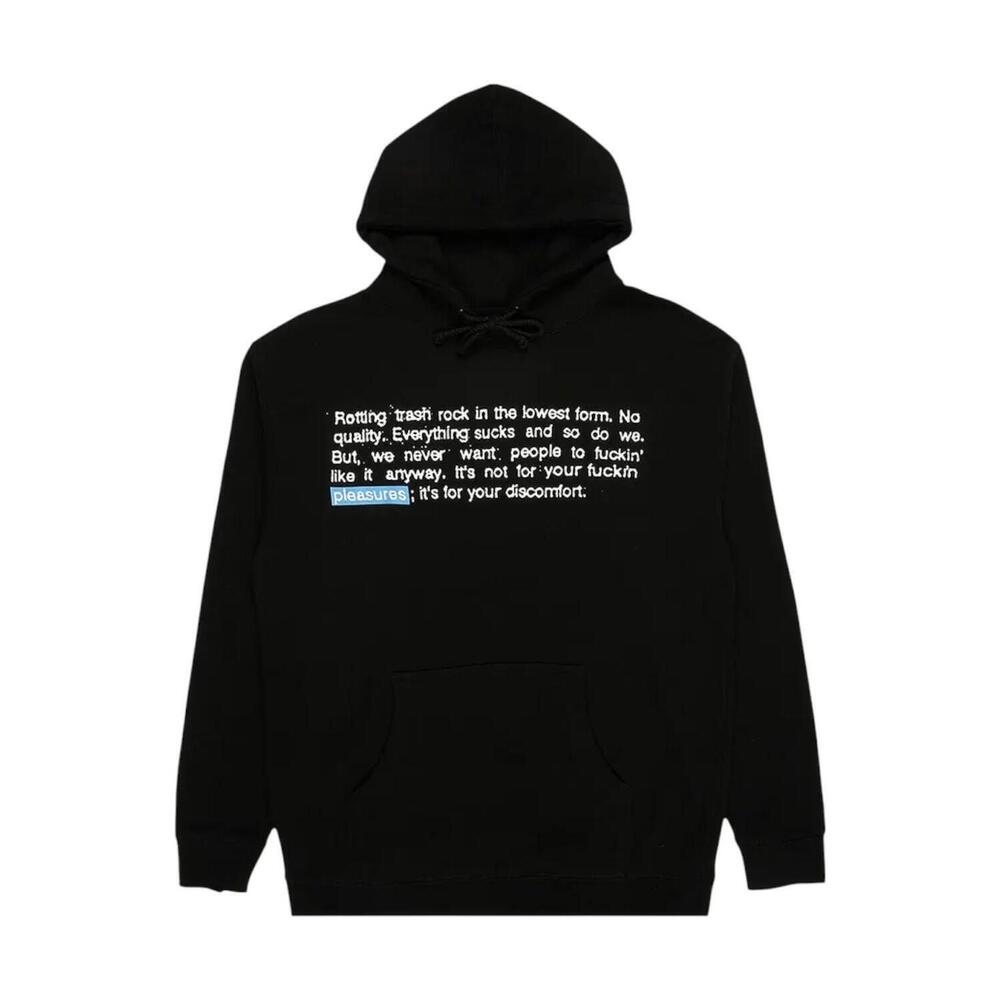 Pleasures Men's Rotting Hoodie Black
